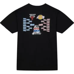 Mitchell & Ness T-Shirts & Tops-Victory Road Ss Tee Hwc Finals Bulls Vs Lakers Road