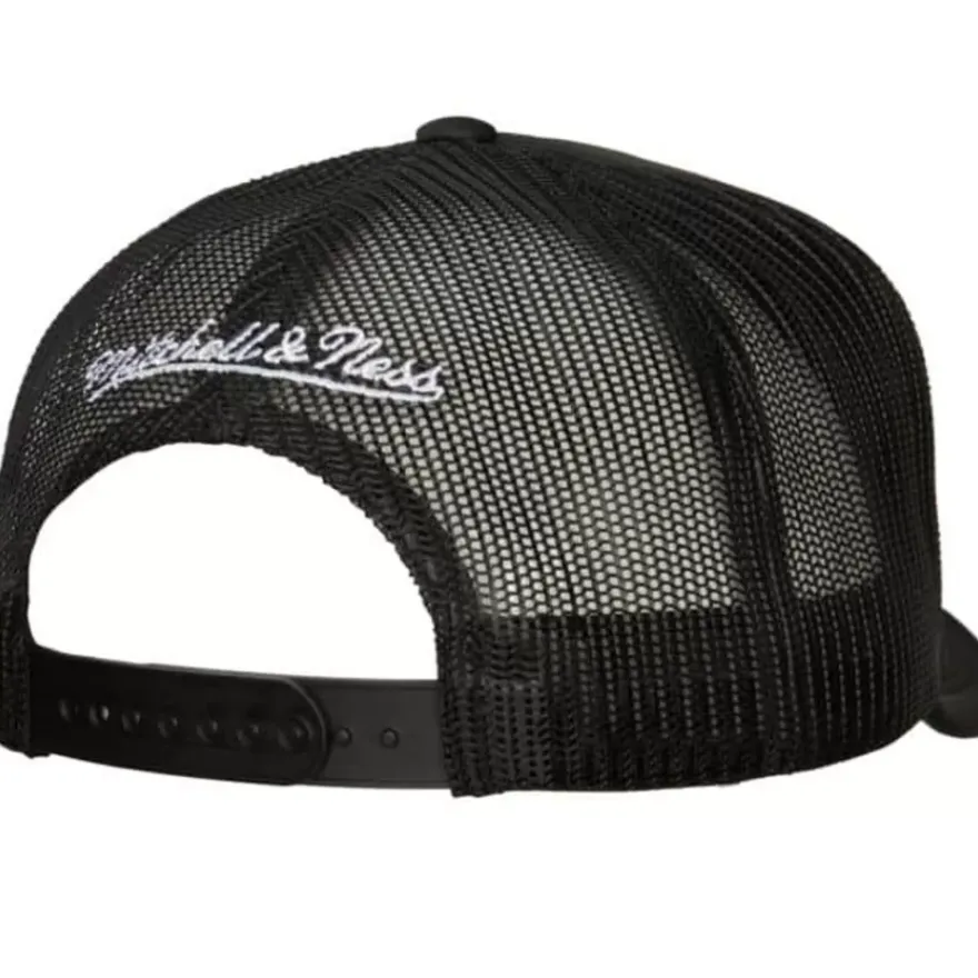 Mitchell & Ness Snapback-Victory Road Trucker Snapback Hwc Finals Bulls Vs Lakers Road