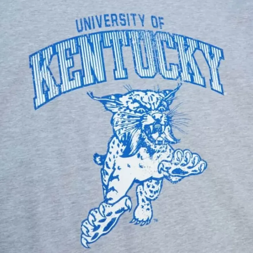 Mitchell & Ness T-Shirts & Tops-Vintage Arch Tee University Of Kentucky