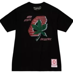 Mitchell & Ness T-Shirts & Tops-Vintage Buckeye Tee Ohio State