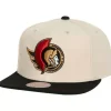 Mitchell & Ness Snapback-Vintage Cream Snapback Ottawa Senators