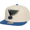 Mitchell & Ness Snapback-Vintage Cream Snapback St. Louis Blues