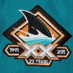 Mitchell & Ness Fitted-Vintage Fitted San Jose Sharks