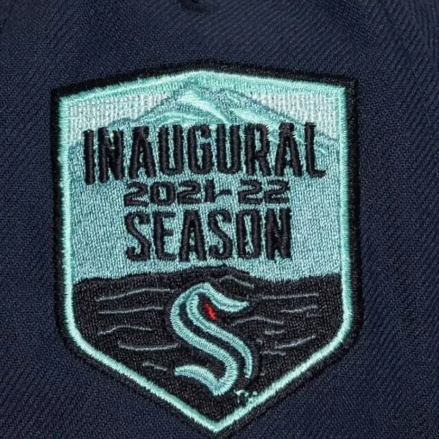 Mitchell & Ness Fitted-Vintage Fitted Seattle Kraken