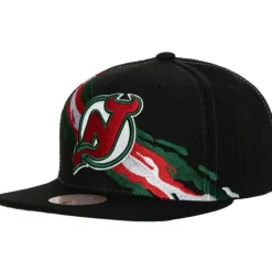 Mitchell & Ness Snapback-Vintage Paintbrush Snapback New Jersey Devils