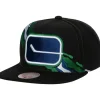 Mitchell & Ness Snapback-Vintage Paintbrush Snapback Vancouver Canucks
