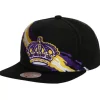 Mitchell & Ness Snapback-Vintage Paintbrush Snapback Los Angeles Kings