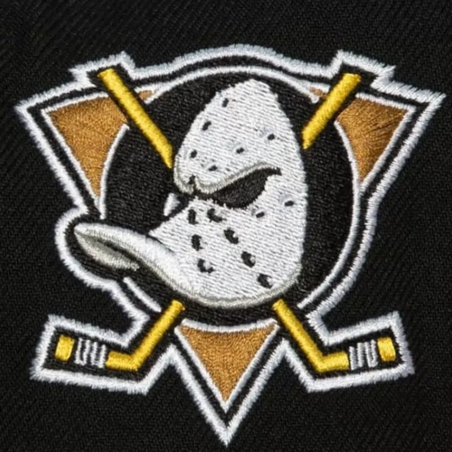 Mitchell & Ness Snapback-Vintage Script Snapback Anaheim Ducks