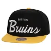 Mitchell & Ness Snapback-Vintage Script Snapback Boston Bruins