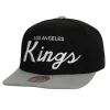 Mitchell & Ness Snapback-Vintage Script Snapback Los Angeles Kings