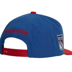 Mitchell & Ness Snapback-Vintage Script Snapback New York Rangers