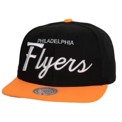 Mitchell & Ness Snapback-Vintage Script Snapback Philadelphia Flyers