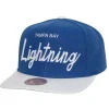 Mitchell & Ness Snapback-Vintage Script Snapback Tampa Bay Lightning