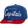 Mitchell & Ness Snapback-Vintage Script Snapback Washington Capitals