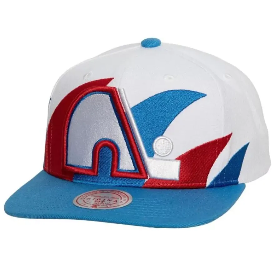 Mitchell & Ness Snapback-Vintage Sharktooth Snapback Quebec Nordiques