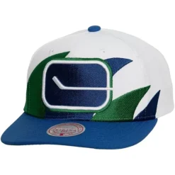 Mitchell & Ness Snapback-Vintage Sharktooth Snapback Vancouver Canucks