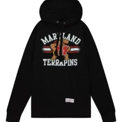 Mitchell & Ness Hoodies & Sweatshirts-Vintage Stripes Pullover University Of Maryland