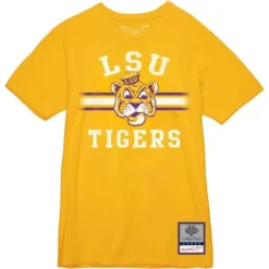 Mitchell & Ness T-Shirts & Tops-Vintage Stripes Tee Louisiana State University