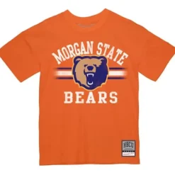 Mitchell & Ness T-Shirts & Tops-Vintage Stripes Tee Morgan State University