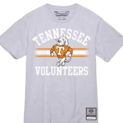 Mitchell & Ness T-Shirts & Tops-Vintage Stripes Tee University Of Tennessee