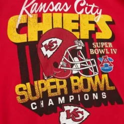 Mitchell & Ness Hoodies & Sweatshirts-Vtg Super Bowl Crew Kansas City Chiefs