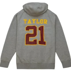 Mitchell & Ness Hoodies & Sweatshirts-Washington Legacy N&N Zipper Hoody Sean Taylor