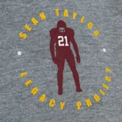 Mitchell & Ness Hoodies & Sweatshirts-Washington Legacy N&N Zipper Hoody Sean Taylor