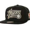 Mitchell & Ness Snapback-Watch Me Shine Snapback Hwc Philadelphia 76Ers