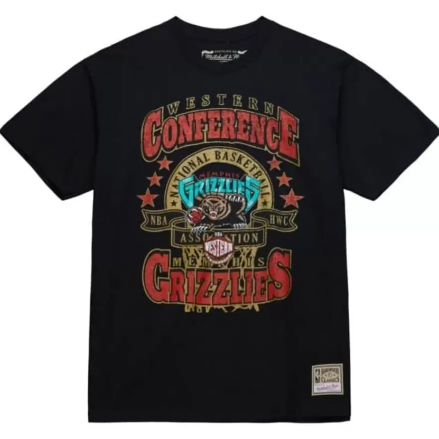 Mitchell & Ness T-Shirts & Tops-Wcf Tee Memphis Grizzlies