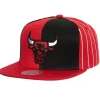 Mitchell & Ness Snapback-What The Pinstripe Snapback Chicago Bulls