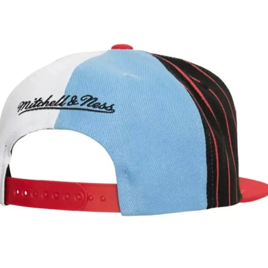 Mitchell & Ness Snapback-What The Pinstripe Snapback Chicago Bulls
