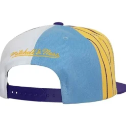 Mitchell & Ness Snapback-What The Pinstripe Snapback Los Angeles Lakers
