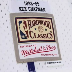 Mitchell & Ness Nba Swingman-White Swingman Rex Chapman Charlotte Hornets 1988-89 Jersey