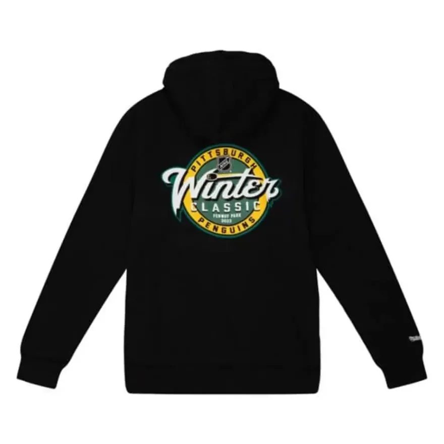 Mitchell & Ness Hoodies & Sweatshirts-Winter Classic Lockup Hoodie Pittsburgh Penguins