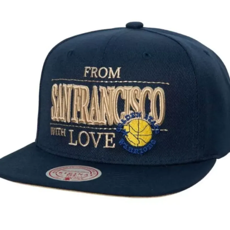 Mitchell & Ness Snapback-With Love Snapback Hwc Golden State Warriors