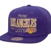 Mitchell & Ness Snapback-With Love Snapback Hwc Los Angeles Lakers
