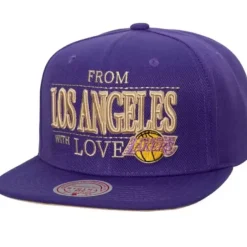 Mitchell & Ness Snapback-With Love Snapback Hwc Los Angeles Lakers