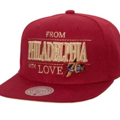 Mitchell & Ness Snapback-With Love Snapback Hwc Philadelphia 76Ers