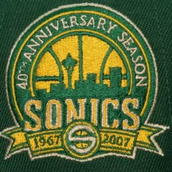 Mitchell & Ness Snapback-With Love Snapback Hwc Seattle Supersonics
