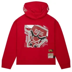 Mitchell & Ness Hoodies & Sweatshirts-Women'S Big Face 7.0 Hoodie Chicago Bulls