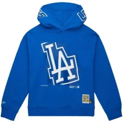 Mitchell & Ness Hoodies & Sweatshirts-Women'S Big Face 7.0 Hoodie Los Angeles Dodgers