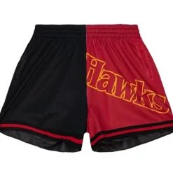 Mitchell & Ness Shorts-Womens Big Face Shorts 5.0 Atlanta Hawks