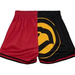 Mitchell & Ness Shorts-Womens Big Face Shorts 5.0 Atlanta Hawks