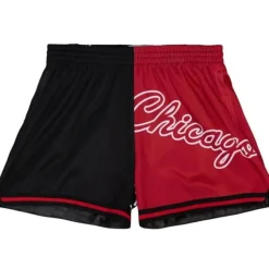 Mitchell & Ness Shorts-Womens Big Face Shorts 5.0 Chicago Bulls