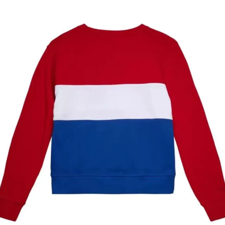 Mitchell & Ness Hoodies & Sweatshirts-Women'S Color Block Crew 2.0 Chicago Cubs