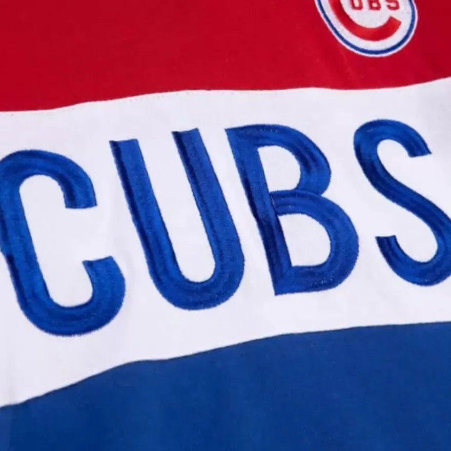 Mitchell & Ness Hoodies & Sweatshirts-Women'S Color Block Crew 2.0 Chicago Cubs