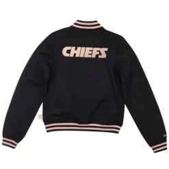 Mitchell & Ness Jackets & Outerwear-Womens Frontline Mesh Button Up Jacket Kansas City Chiefs