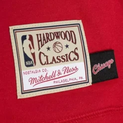 Mitchell & Ness Hoodies & Sweatshirts-Womens Funnel Neck Fleece 3.0 Chicago Bulls