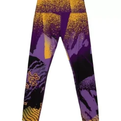 Mitchell & Ness Pants-Womens Leggings Los Angeles Lakers
