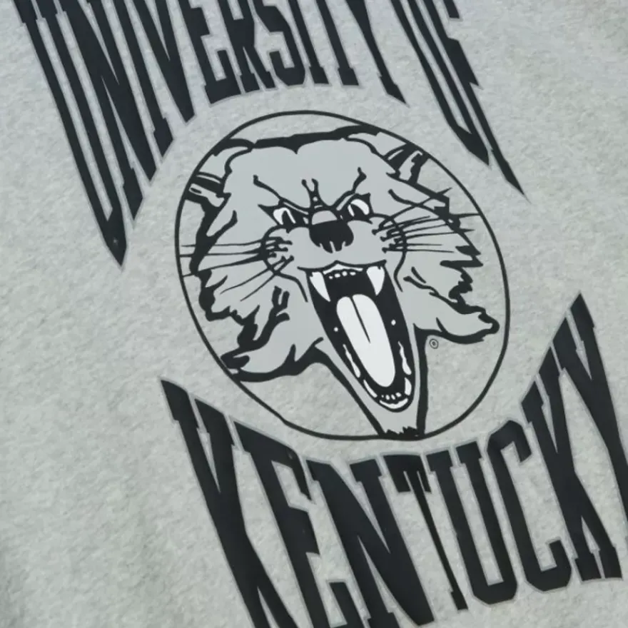 Mitchell & Ness Hoodies & Sweatshirts-Women'S Logo Lightweight Crew 3.0 University Of Kentucky
